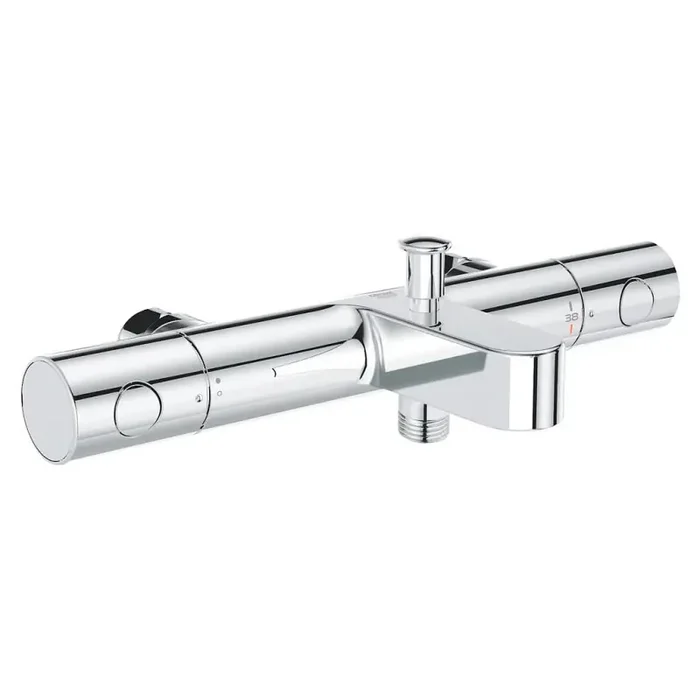 Mitigeur thermostatique Bain/Douche 1/2 chromé Grohtherm 1000 Cosmopol