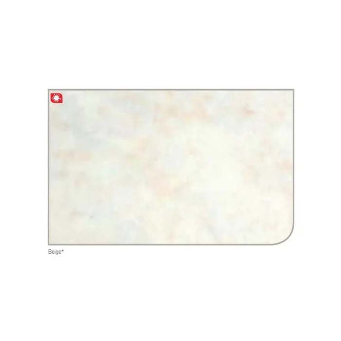 Panneau mural beige 2420x1200mm anti-bactérien