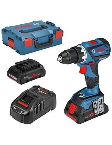 Perceuse-visseuse sans fil GSR 18V-60 C 4Ah ProCORE (connectable) Coffret L-BOXX – 06019G1108 – Bosch