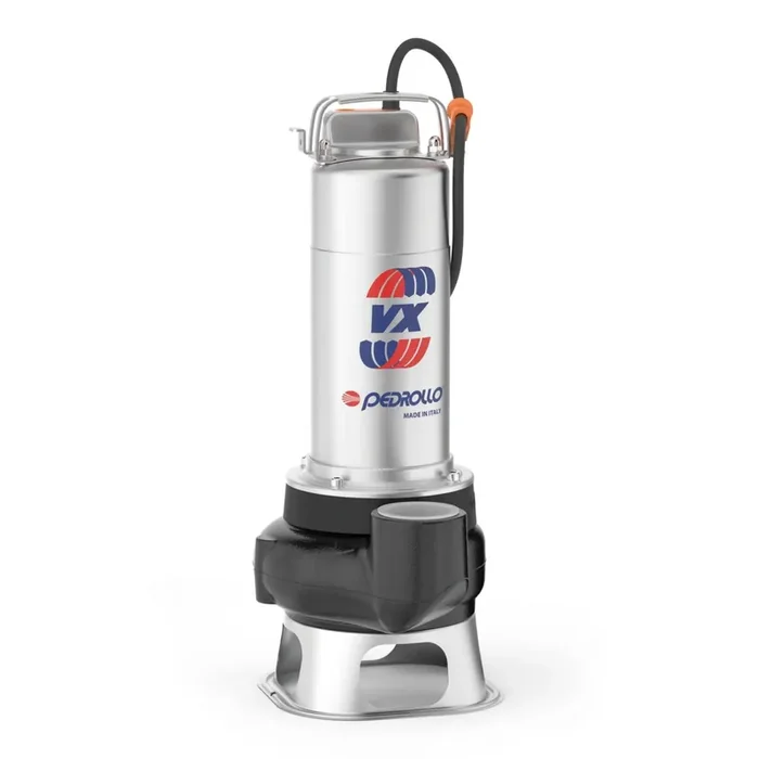 Pompe de Relevage gros débit Pedrollo VX 10/50 Eaux Chargées 380V 18 m3/h 0.75 kW