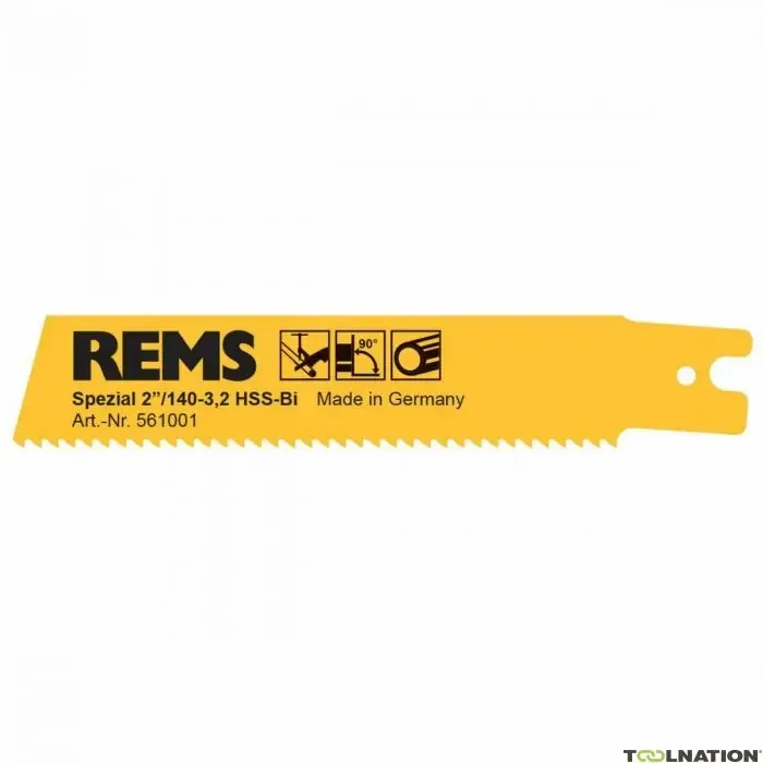 Rems 561001 R05 Lame de scie spéciale 2″/140-3,2