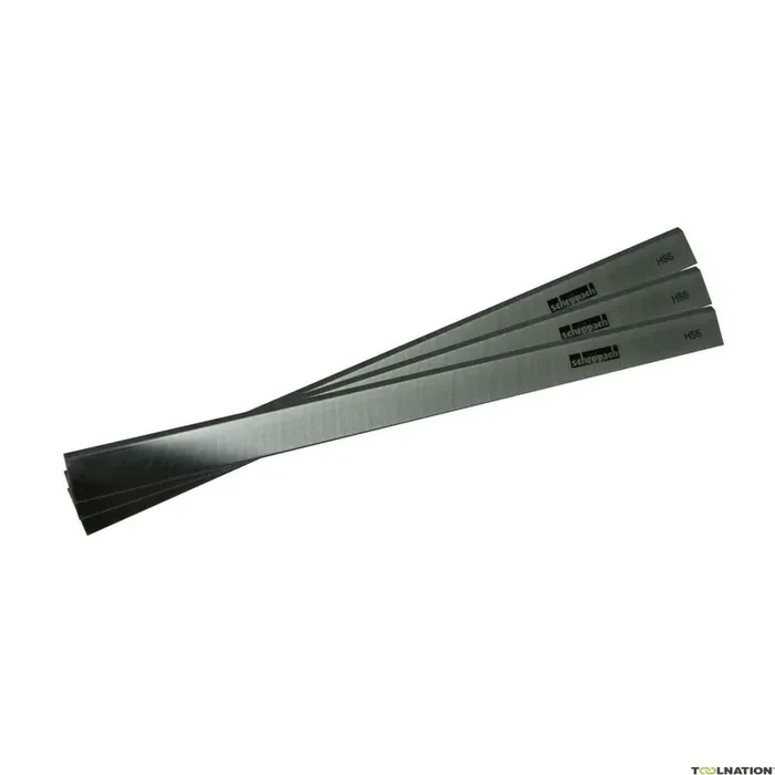 Scheppach 7902200601 Scheppach Jeu de lames de rabot HSS Plana 3.1C, 3 pièces