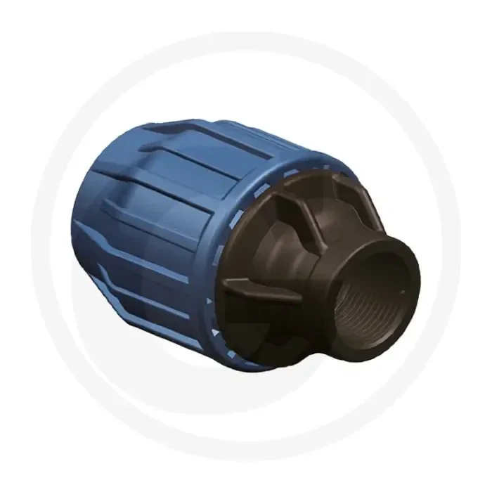 Schroefkoppeling 3″ polypropyleen 75mm Ø 12,5 bar