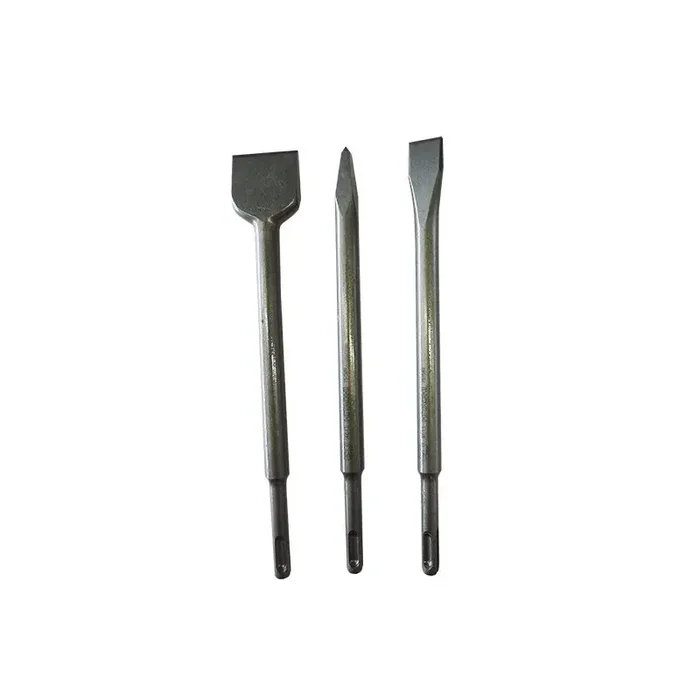 Set de 3 burins Sds-Plus pic/plat/bêche