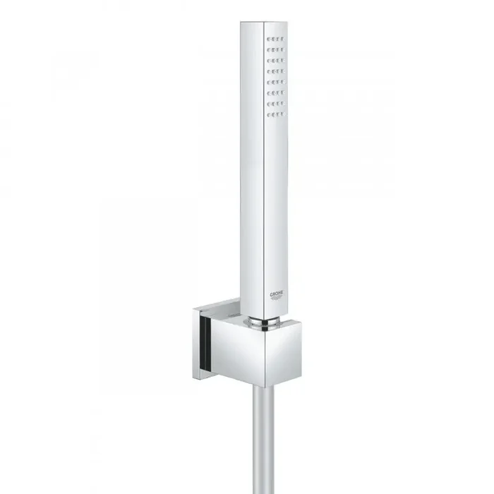 Set Douche mural 1 jet chromé débit 8L/min Euphoria Cube Stick