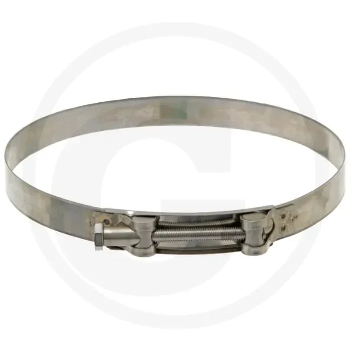Slangklem roestvrijstaal 25mm bandbreedte 131-139mm klembereik