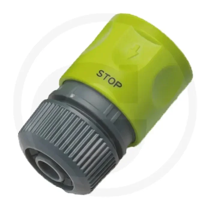 Snelkoppeling met waterstop voor 19 mm (3/4″) slang