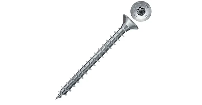 Vis à bois Power-Fast II FPF-ST CTF BC 200 tête fraisée, zingué blanc, Ø4 x 20 mm – FISCHER