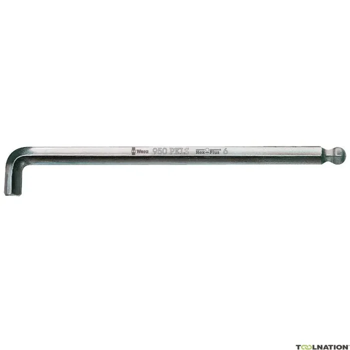 Wera 05022042001 950 PKLS Clé à goujon, métrique, chromée, 2,5 x 112 mm