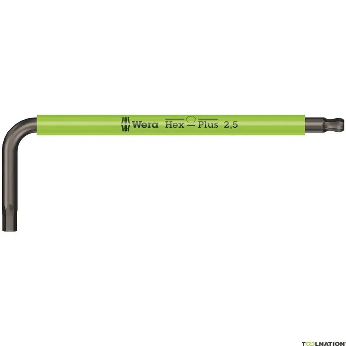 Wera 05022671001 950 SPKS Clé à douille multicolore, métrique, 2,5 x 63 mm